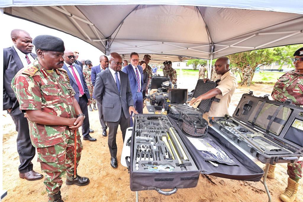 Boost As Omollo Launches Regional Counter Terrorism Training Center At The Border Police Unit In Kanyonyoo, Kitui County