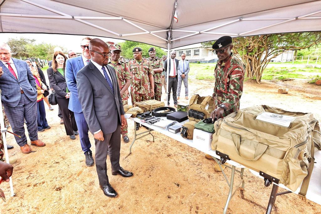 Boost As Omollo Launches Regional Counter Terrorism Training Center At The Border Police Unit In Kanyonyoo, Kitui County