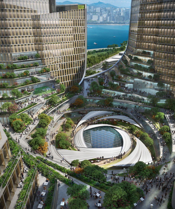 Tencent Helix: A Vision For Future Corporate Headquarters