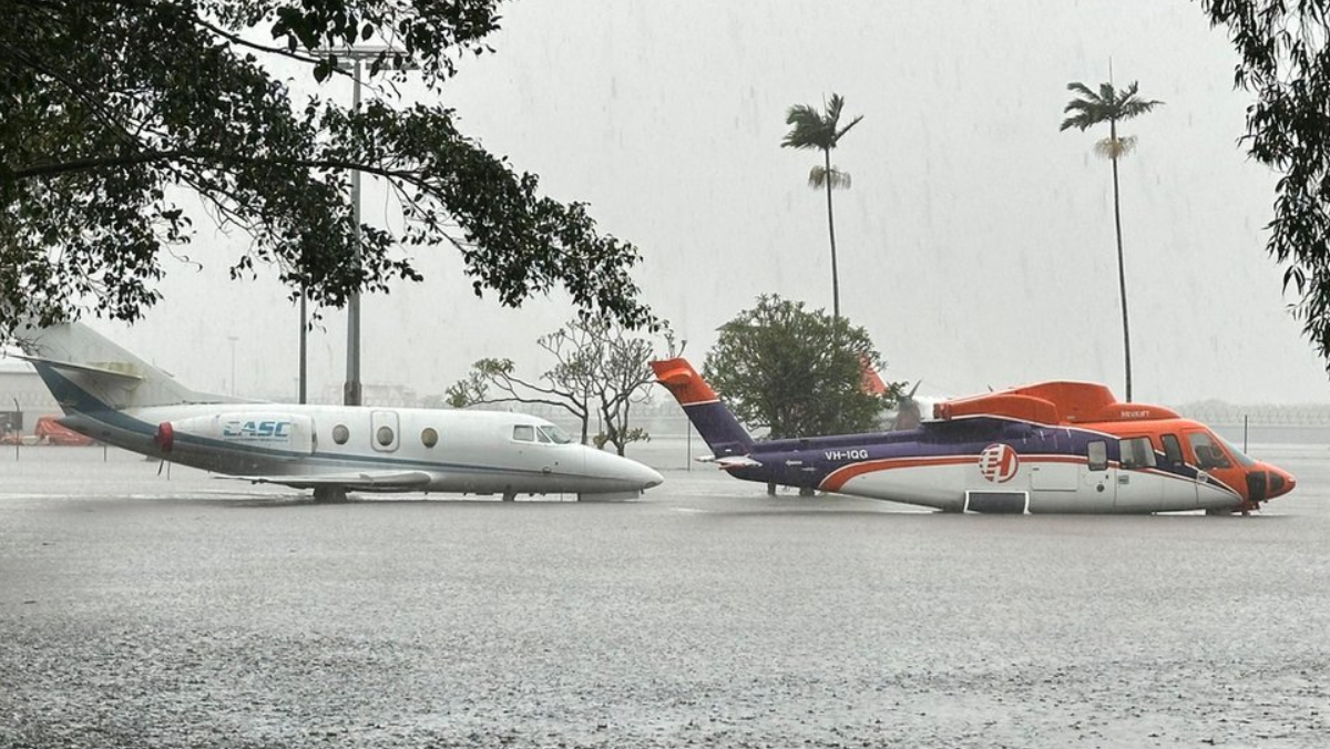 Queensland Floods: Cairns Airport Submerged, Crocodiles Seen After Rainfall