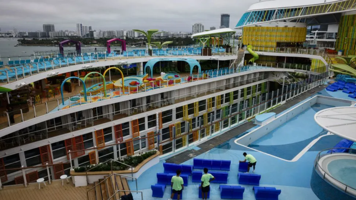 World's Largest Cruise Ship Embarks on Inaugural Journey