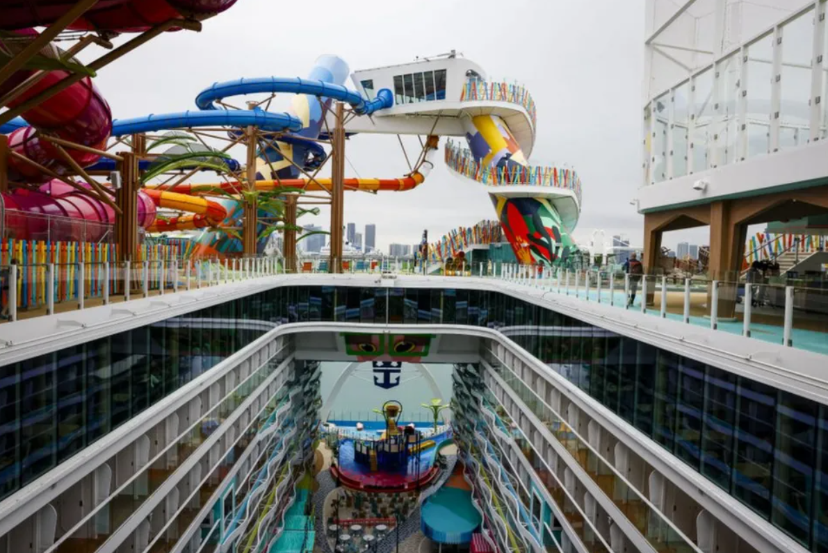 World's Largest Cruise Ship Embarks on Inaugural Journey