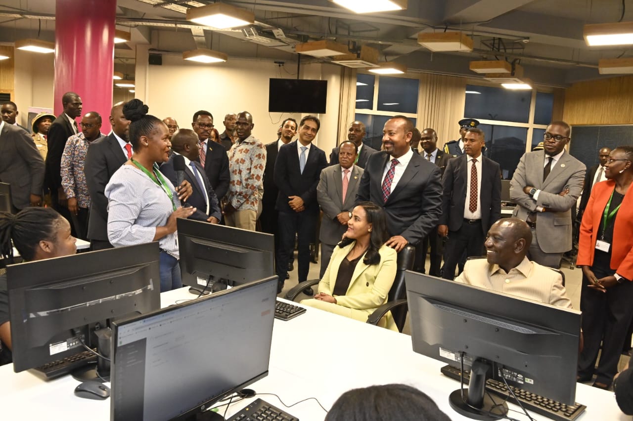 Ruto And Ethiopia PM Abiy Ahmed Visit AI Value Chain Firm, Sama