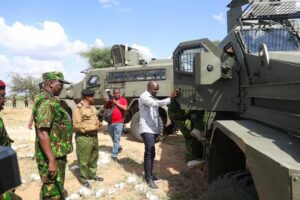 Murkomen, Police Bosses Visit Cops In Operation Zones