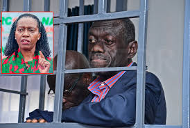 Martha Karua Shows Solidarity With Besigye And Lutale At Makindye Court Martial