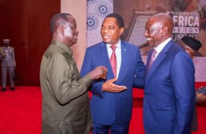 President Ruto and Raila Odinga Engage With African Leaders At The Africa Heads Of State Energy Summit In Tanzania