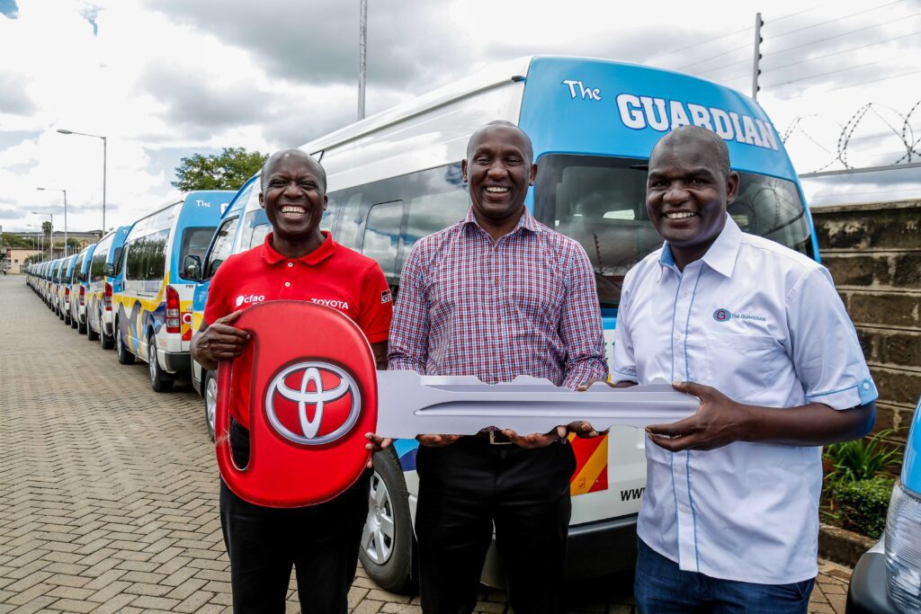 CFAO Motors Kenya Implores PSV Operators To Avoid Compromising Road Safety As The Firm Delivers A Fleet Of 30 Vans