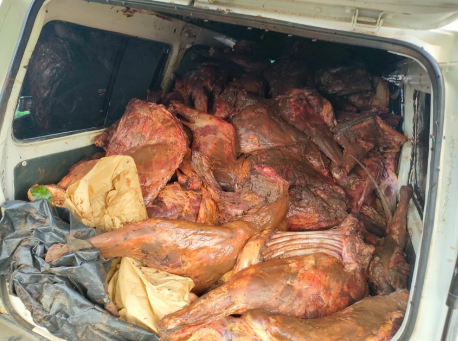 Man Arrested For Transporting Slaughtered Donkeys To Nairobi's Kayole