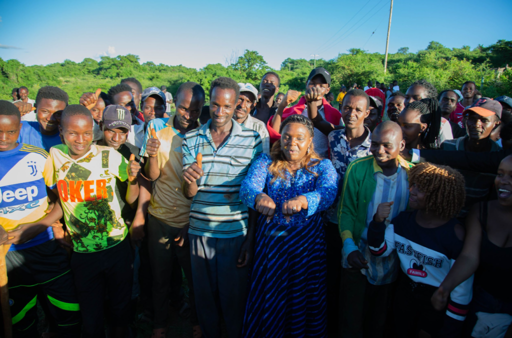 Pastor Dorcas Rigathi Takes Lead In Planting 10,000 Trees With Bomet University Students