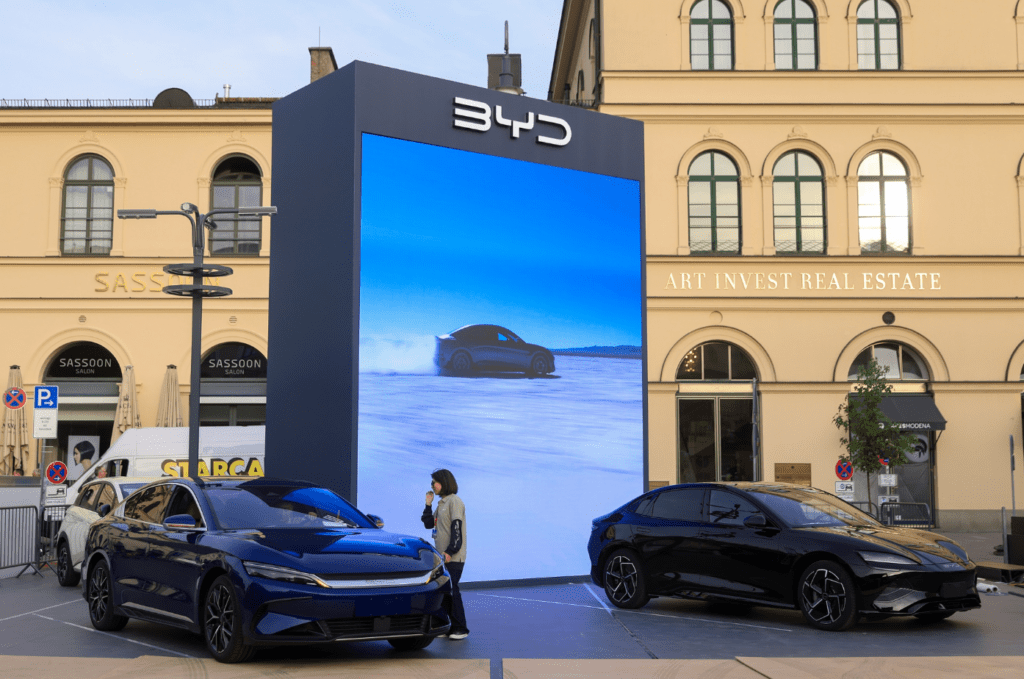 BYD Surges Ahead Of Tesla In Electric Car Sales Race