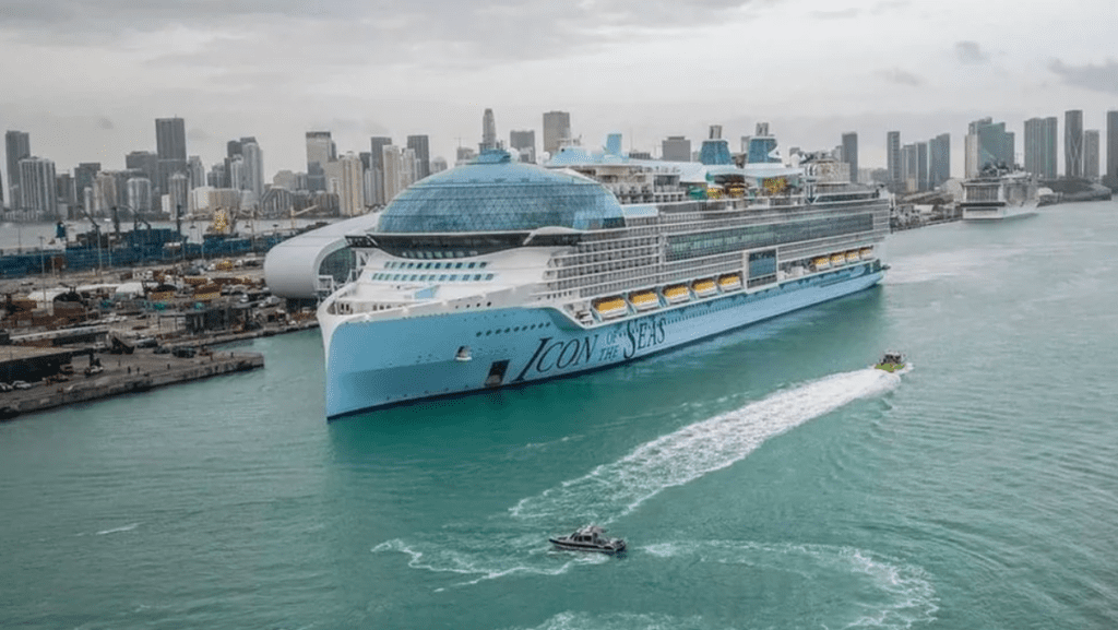 World's Largest Cruise Ship Embarks on Inaugural Journey