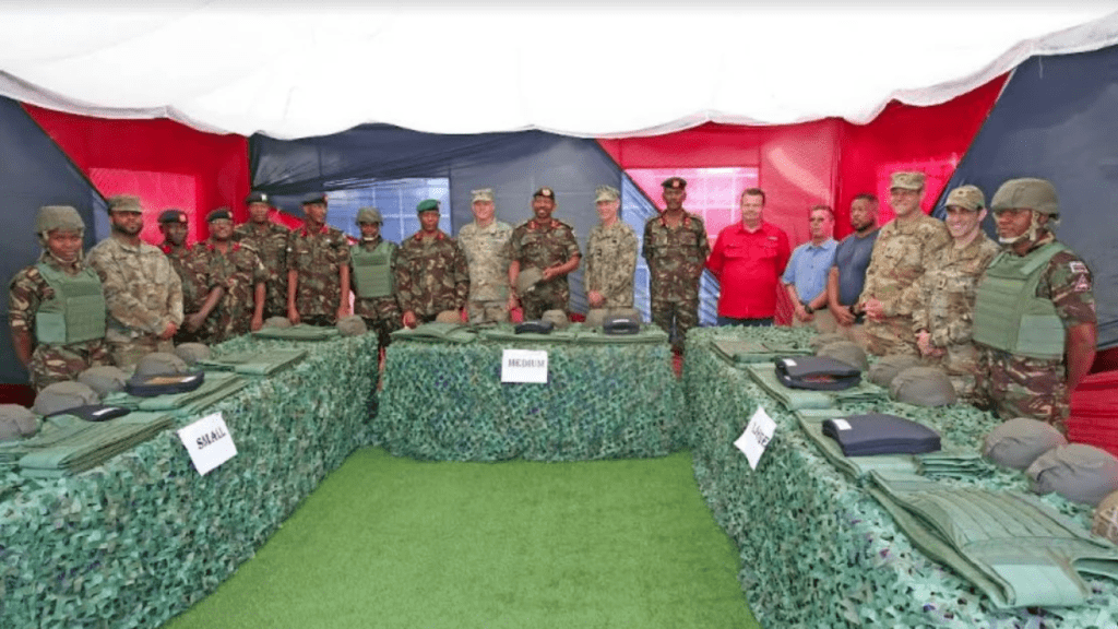 U.S. Boosts Kenyan Defense Forces With $1.38 Million Equipment Donation