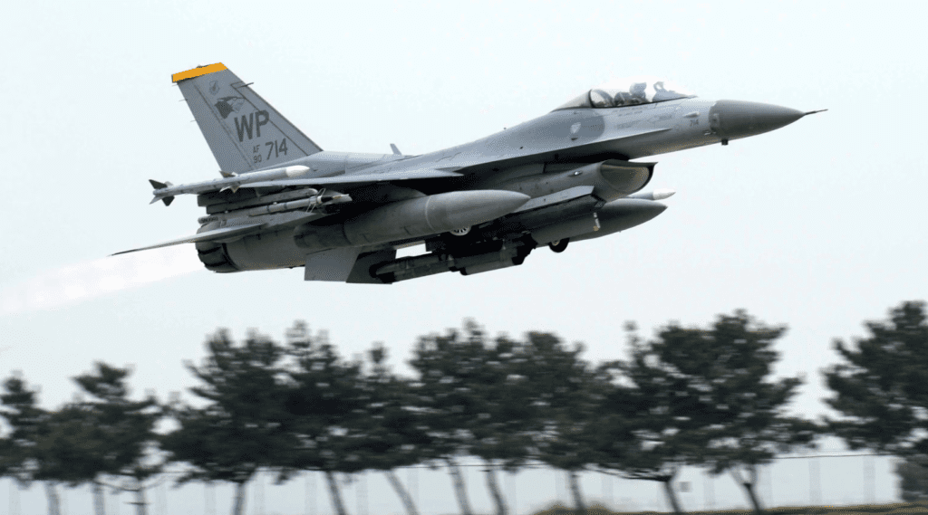 Third US F-16 Crash In A Year Off South Korea