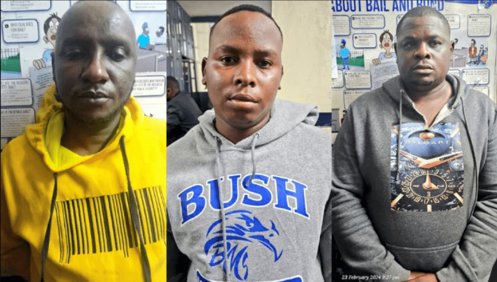 Pastor Robbed, Stripped, And Abducted, Three Arrested