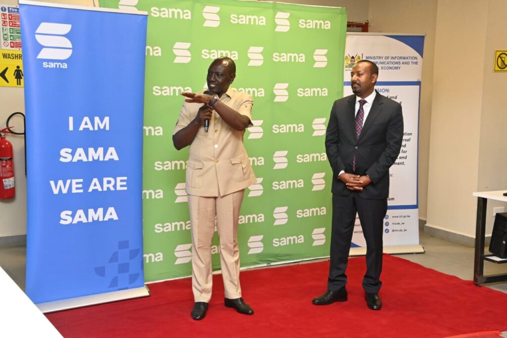 Ruto And Ethiopia PM Abiy Ahmed Visit AI Value Chain Firm, Sama