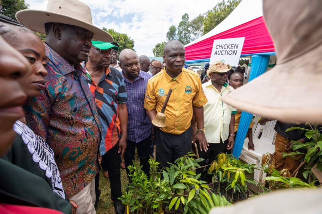 Raila Odinga Advocates For Sustainable Agriculture In Siaya