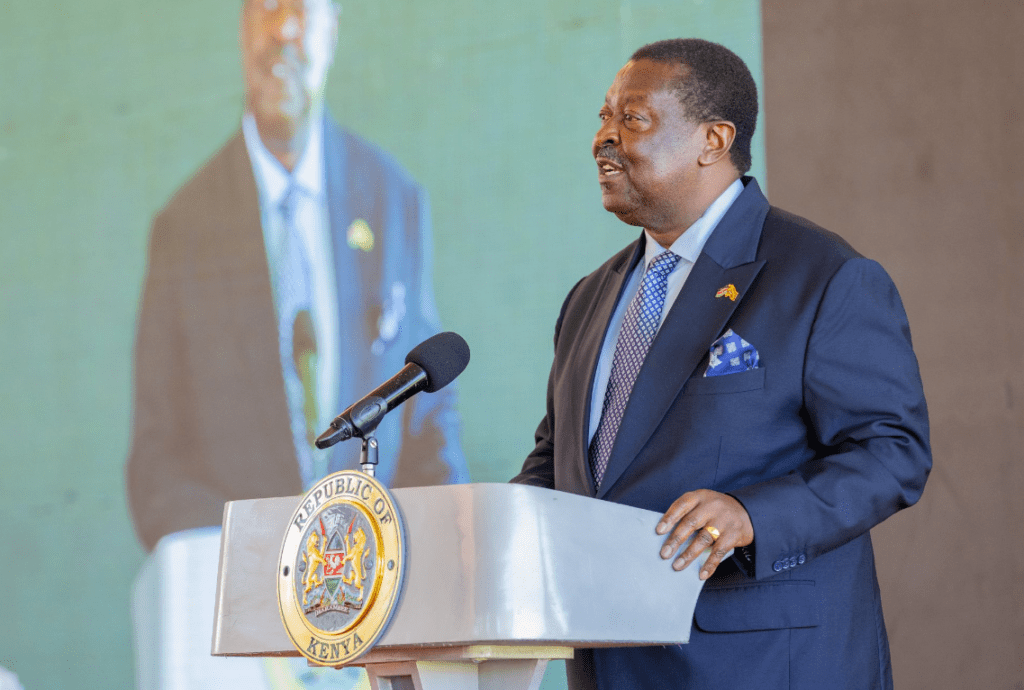 Let Us Work Hard As A People To Build Our Country: Mudavadi