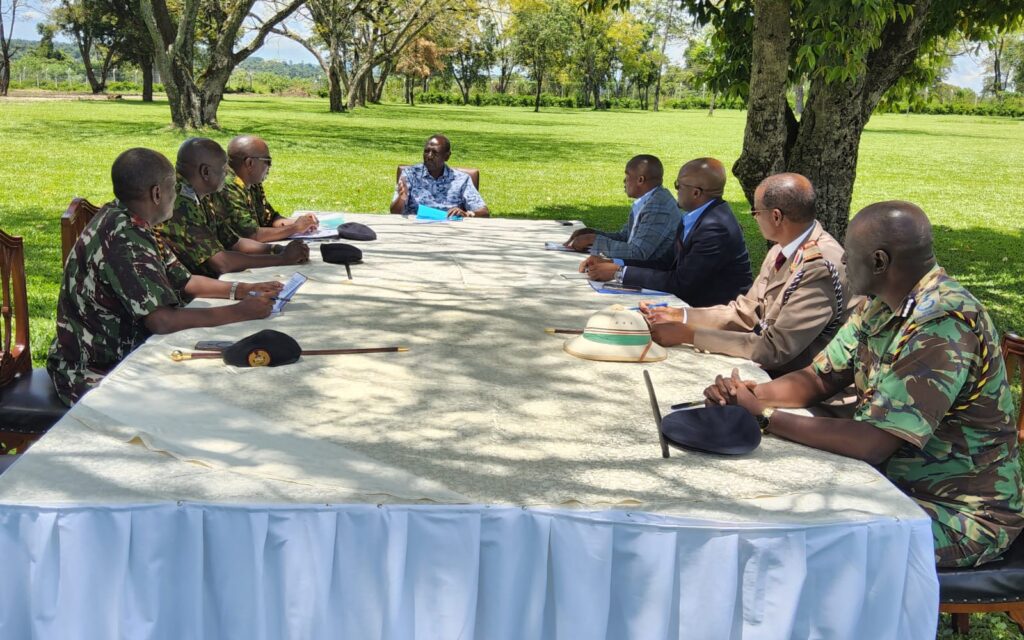 Ruto Summons Meeting Of Security Chiefs To His Kilgoris Home To Discuss Insecurity In North Rift