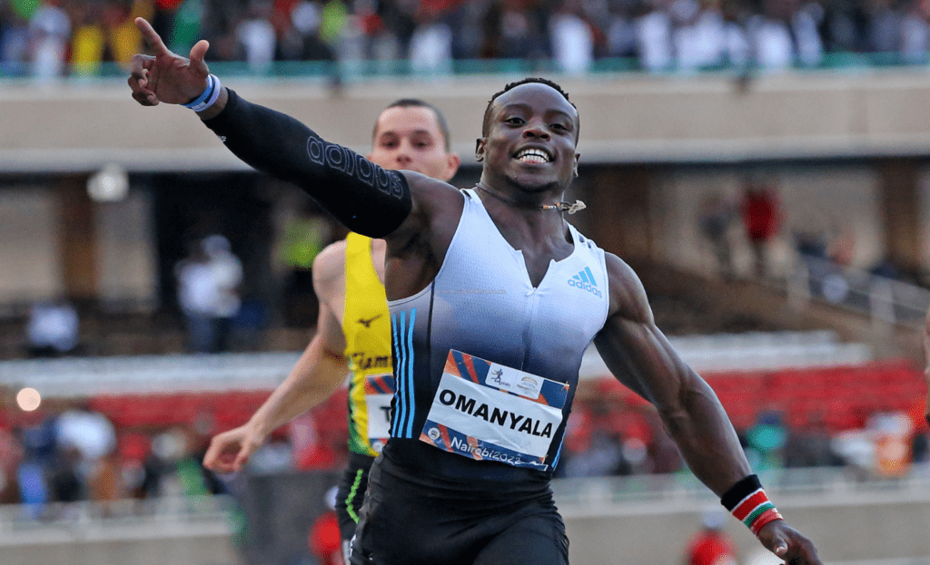 Omanyala, Bednarek Lock Horns For Third Time At Kip Keino Classic