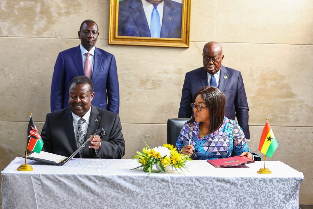 Kenya, Ghana Sign Seven Agreements To Enhance Cooperation