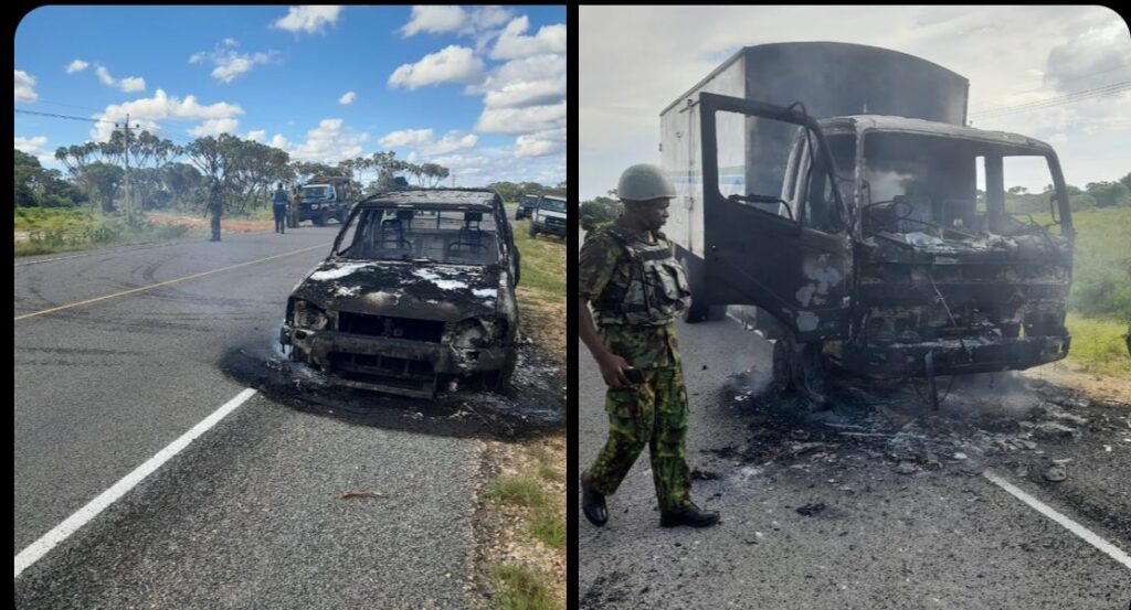 2 People Killed And Two Vehicles Burned In Al Shabaab Attack In Milhoi, Lamu