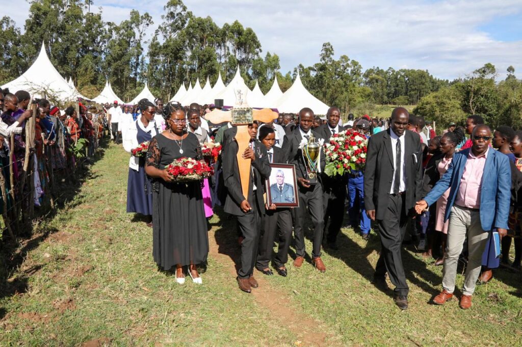 DCI Volleyball Coach Bor Buried At His Eldoret Home After Collapsing At Training