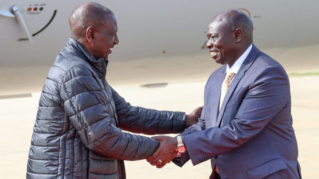 Rigathi Gachagua Affirms Strong Ties With President Ruto In Governance"