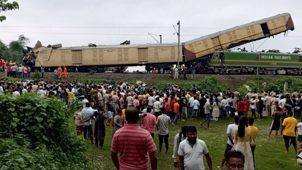 Eight Killed In India Train Crash