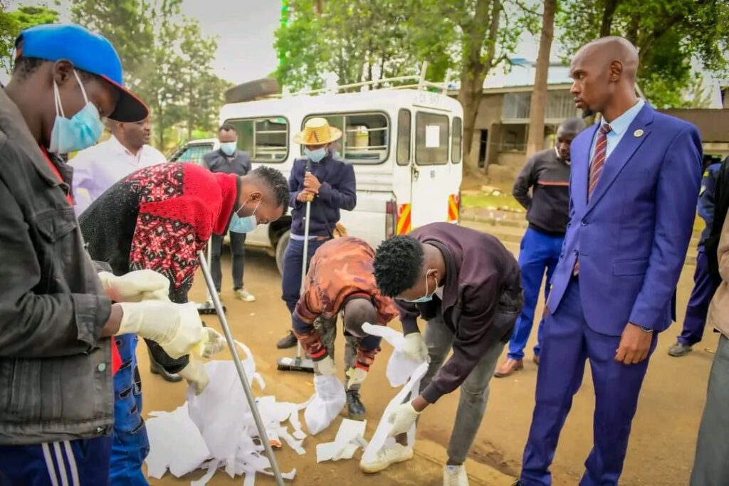 Offenders Sentenced To Clean City Mortuary For Urinating In Nairobi CBD