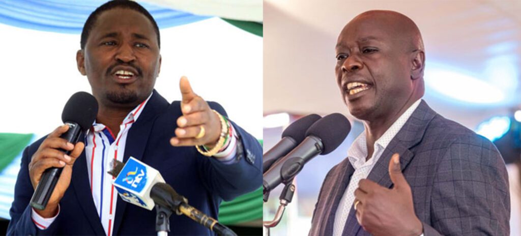 Political Feud Intensifies: Deputy President Gachagua vs. MP Kiunjuri