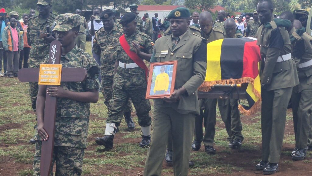 Athlete Rebecca Cheptegei Laid To Rest With Military Honors In Uganda