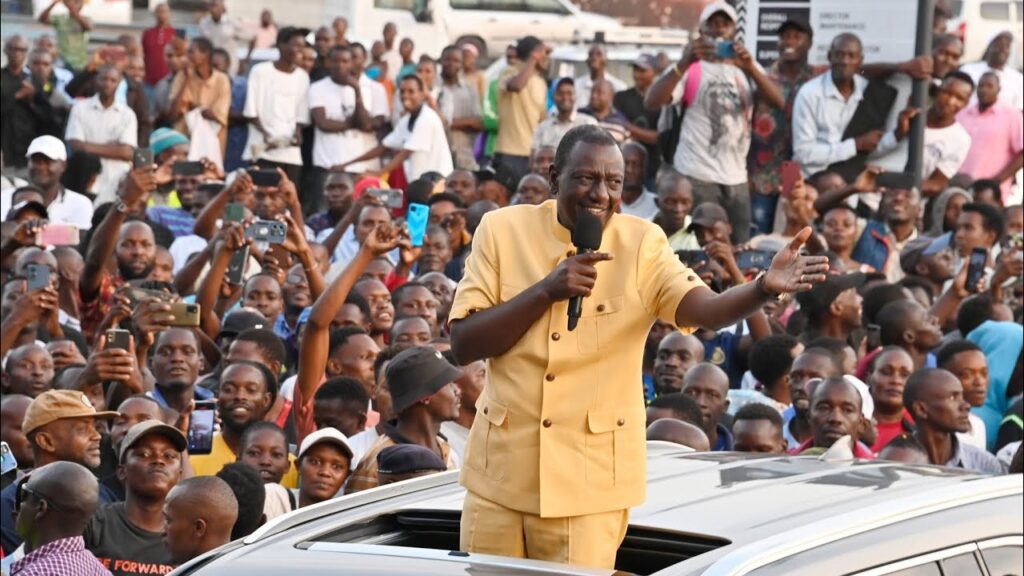 Why I Address Crowds From Car Tops As An Evangelist: President Ruto Explains