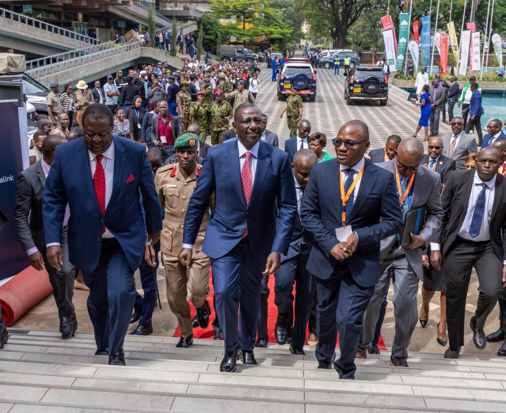 Ruto Attends KICC Event Amid Deputy President’s Senate Trial Close By