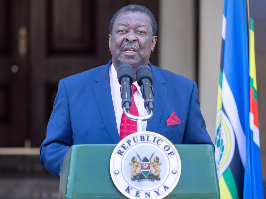 No Kenyan Casualty Has Been Reported Following The Ongoing Instability In Lebanon: Mudavadi