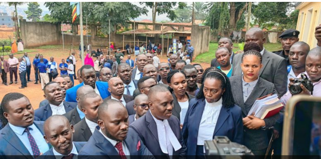 Martha Karua Shows Solidarity With Besigye And Lutale At Makindye Court Martial