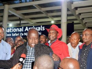 Matiang'i Arrives Back In Country Amid Speculations Of Presidential Bid