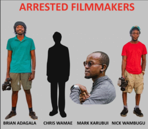 Four Filmmakers Linked To 'Blood Parliament' Expose Arrested In Nairobi