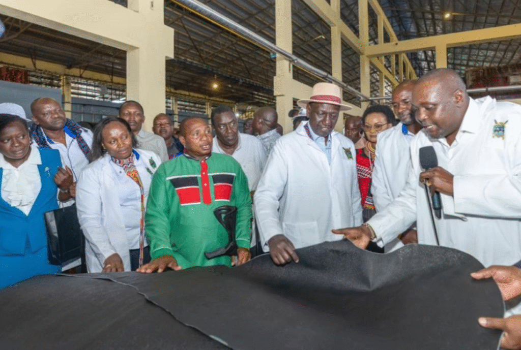 Kenya Seeks To End Importation Of Shoes As Ruto Commissions Sh1.5 Billion Leather Factory