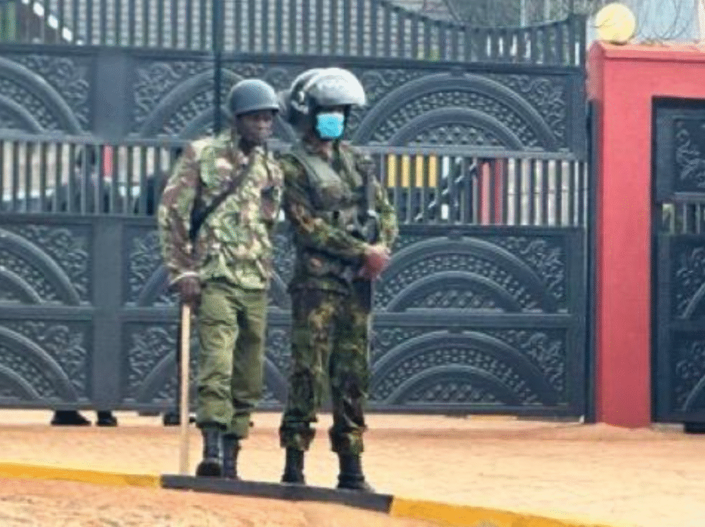 Drama As EACC Raid Natembeya’s Kitale Home Amid Plans To Question Him