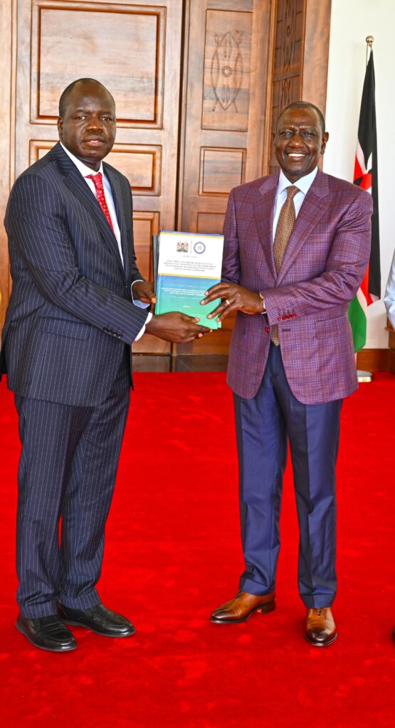 President Ruto Receives IEBC Nominees Report From Selection Panel