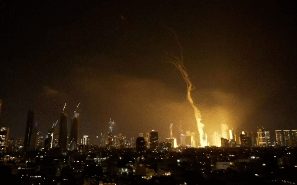 Iran Launches ‘Hundreds’ Of Missiles At Israel Following Attack