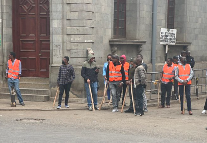 Drama As Goons Attack Protesters Demanding Justice For Albert Ojwang