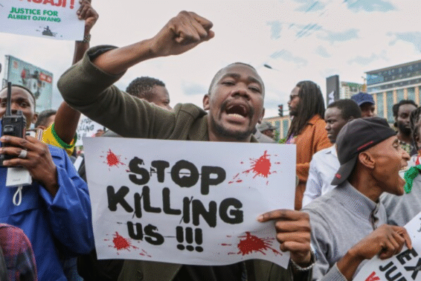Police Shoot Dead Man In Nairobi CBD During Protests Over Albert Ojwang Death
