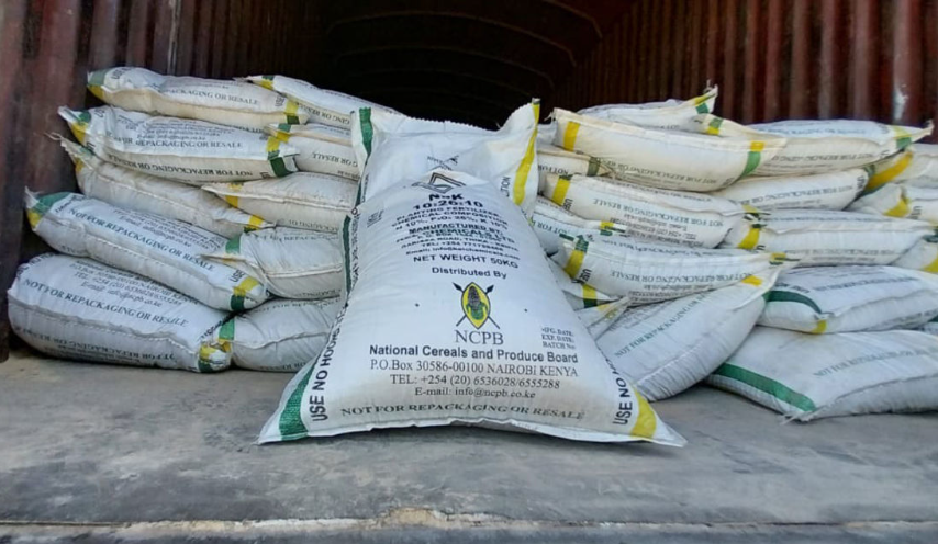 Suspected Thugs Break Into NCPB Depot In Kiptororo, Kuresoi, Nakuru County And Steal 50 Bags Of Fertilizer