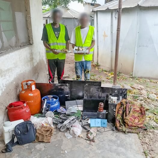 Police Recover Stolen Items In Mombasa During House Raid In Soweto Area