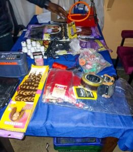 Two Suspects Arrested And Stolen Items Recovered In Nanyuki Police Operation