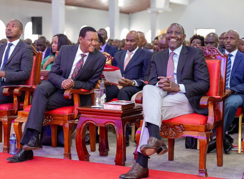 President William Ruto Sunday called on parents to take the responsibility for the upbringing of their children