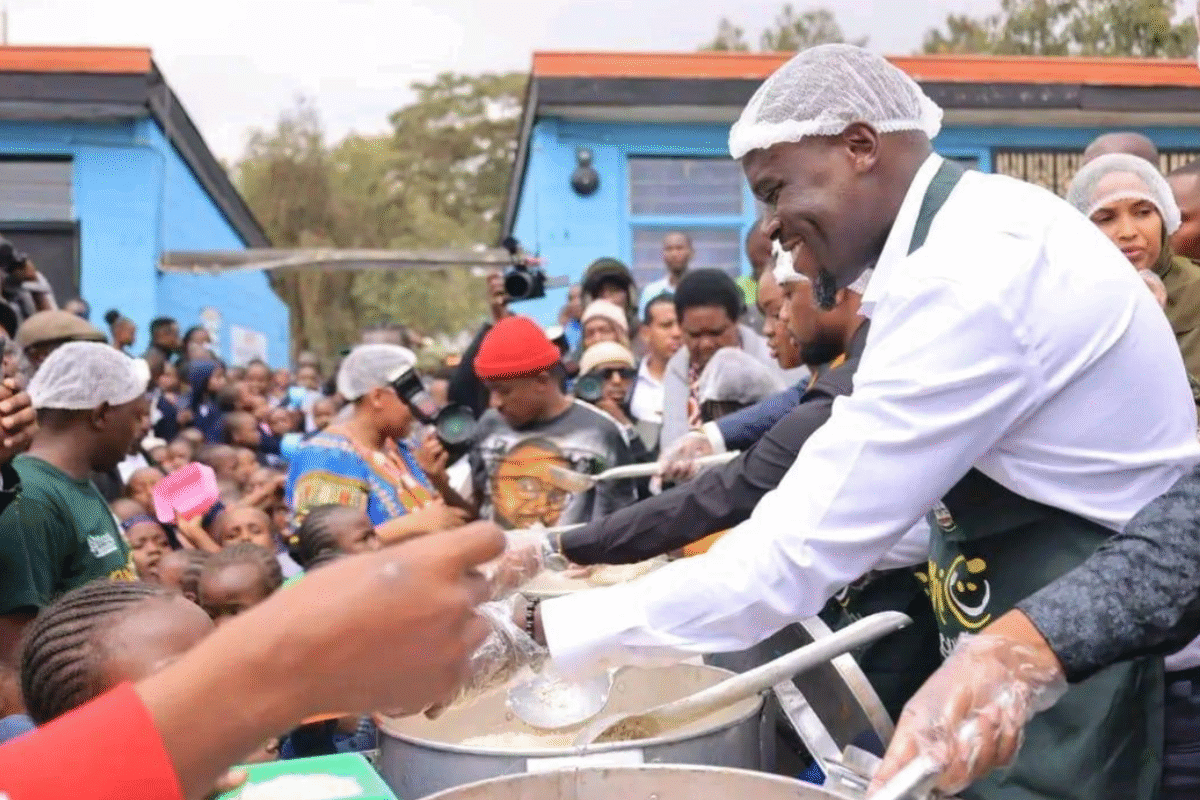 Sakaja Marks Milestone As County Serves 50 Millionth Meal In Feeding Program