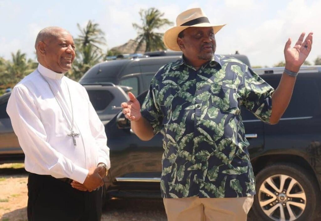 Uhuru Donates Sh1.5 Million For Construction Of Pastoral Center In Watamu, Kilifi