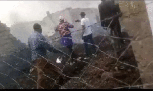 Light Aircraft Crashes Onto Residential Buildings In Mwihoko, Nairobi